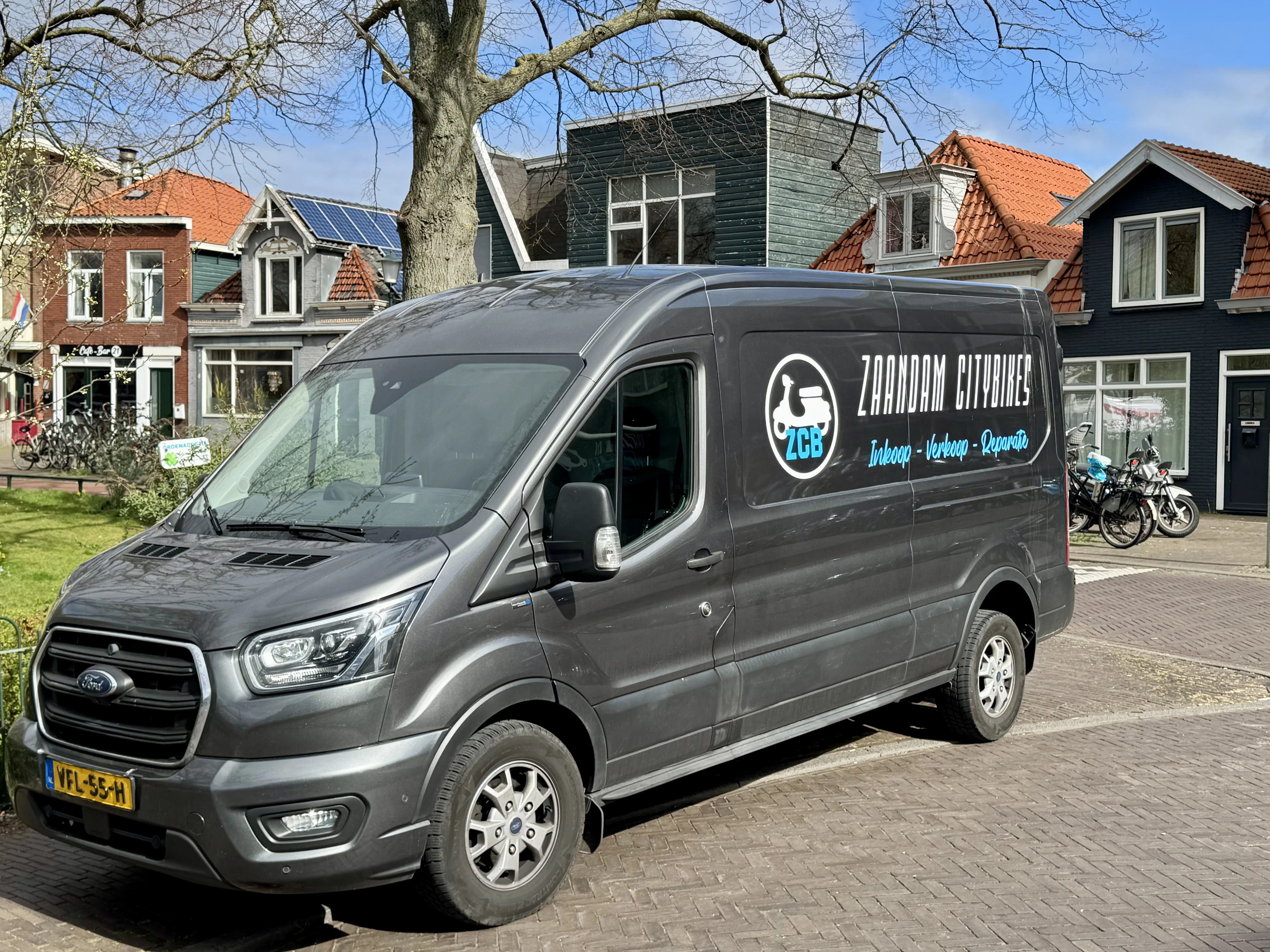 Scooter ophaalservice bij Zaandam CityBikes
